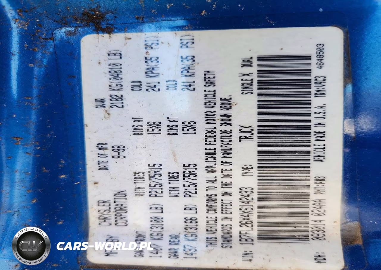 2022 Dodge Dakota VIN:1B7FL26X4XS142433 - 12