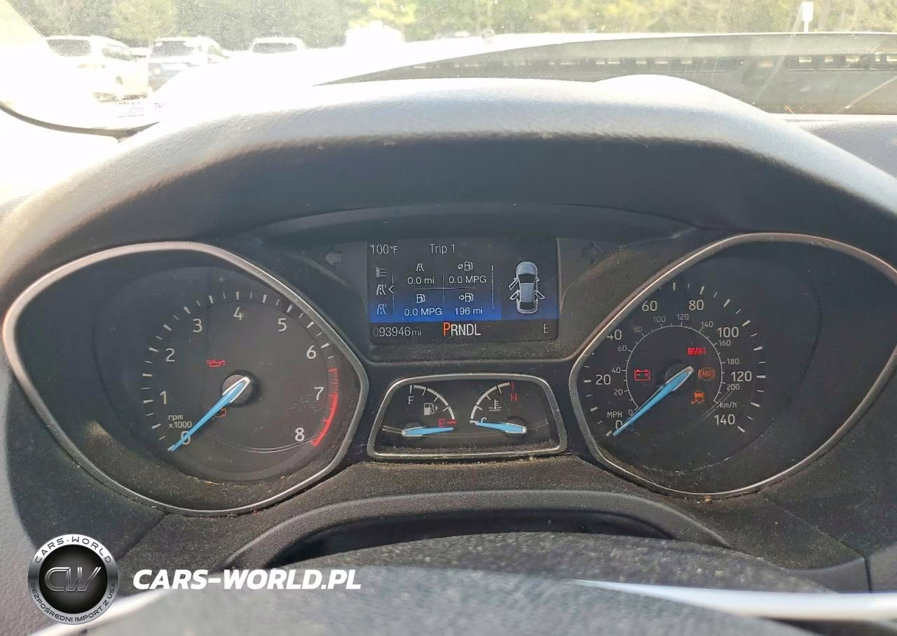 2016 Ford Focus Se VIN:1FADP3F21GL260817 - 9