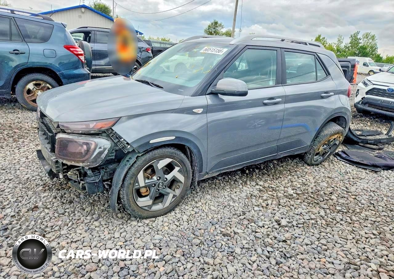 2021 Hyundai Venue Sel VIN:KMHRC8A36MU073129 - 1