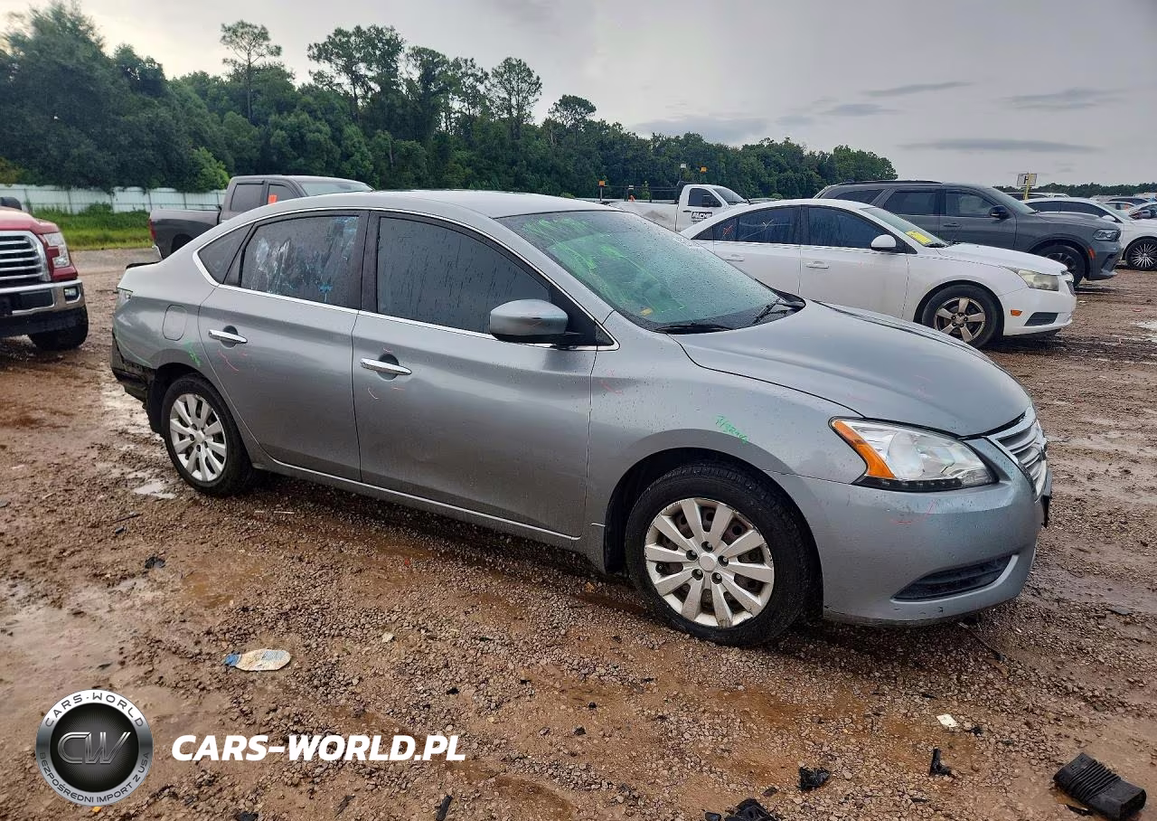 2013 Nissan Sentra S VIN:3N1AB7AP1DL674009 - 4