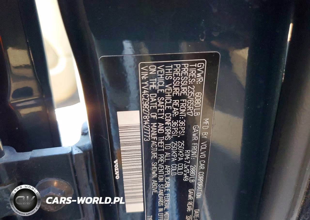 2008 Volvo Xc90 3.2 VIN:YV4CZ982781427773 - 13