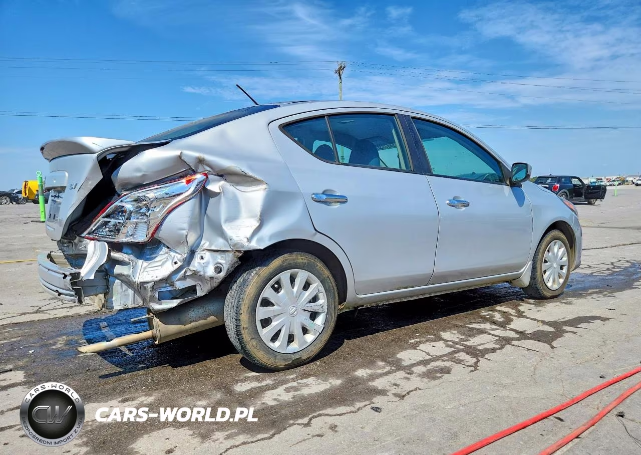 2019 Nissan Versa Sv VIN:3N1CN7AP8KL806258 - 3