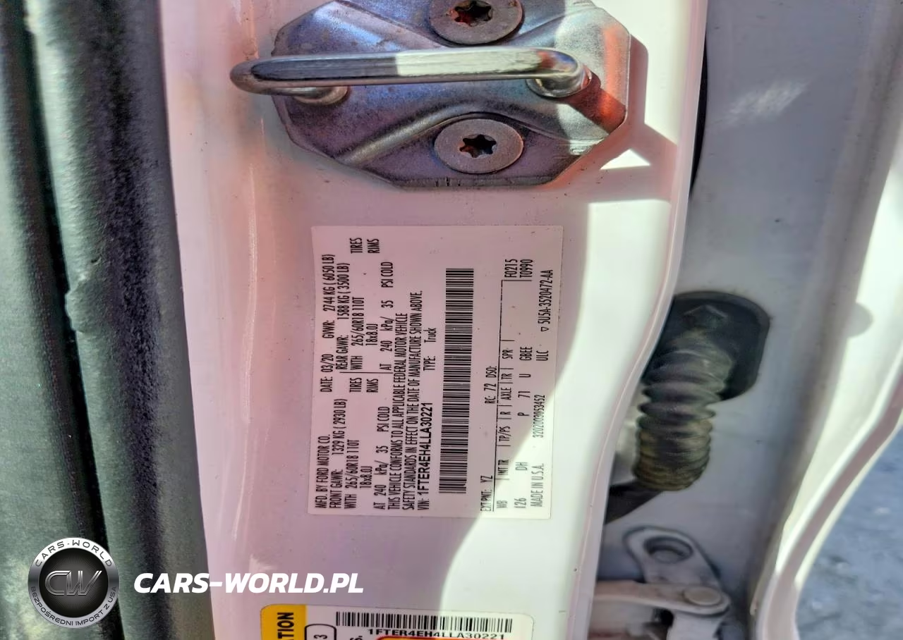 2020 Ford Ranger Xl VIN:1FTER4EH4LLA30221 - 12