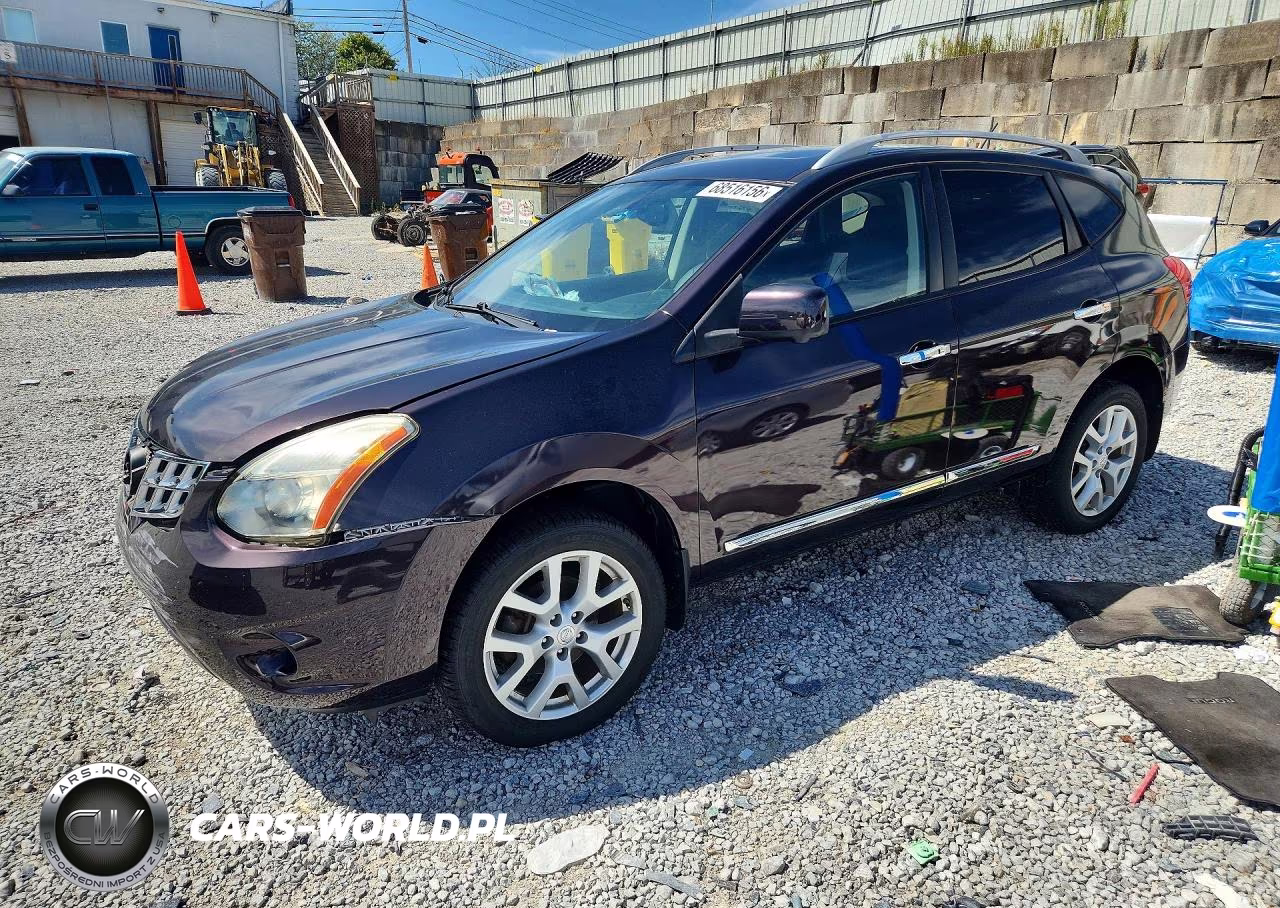 2013 Nissan Rogue S VIN:JN8AS5MV7DW658391 - 1