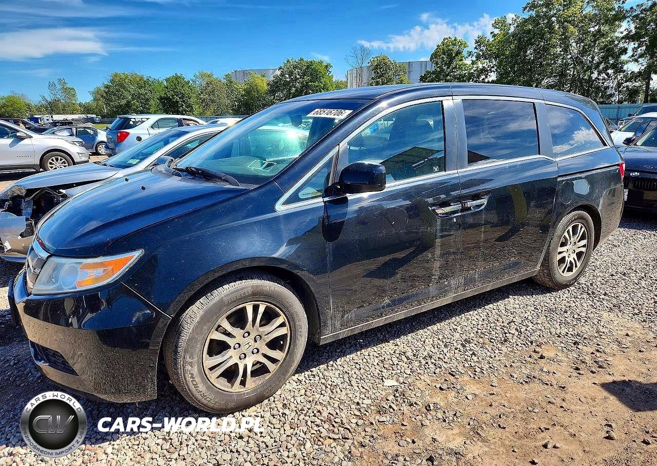2011 Honda Odyssey Exl VIN:5FNRL5H6XBB091755 - 1