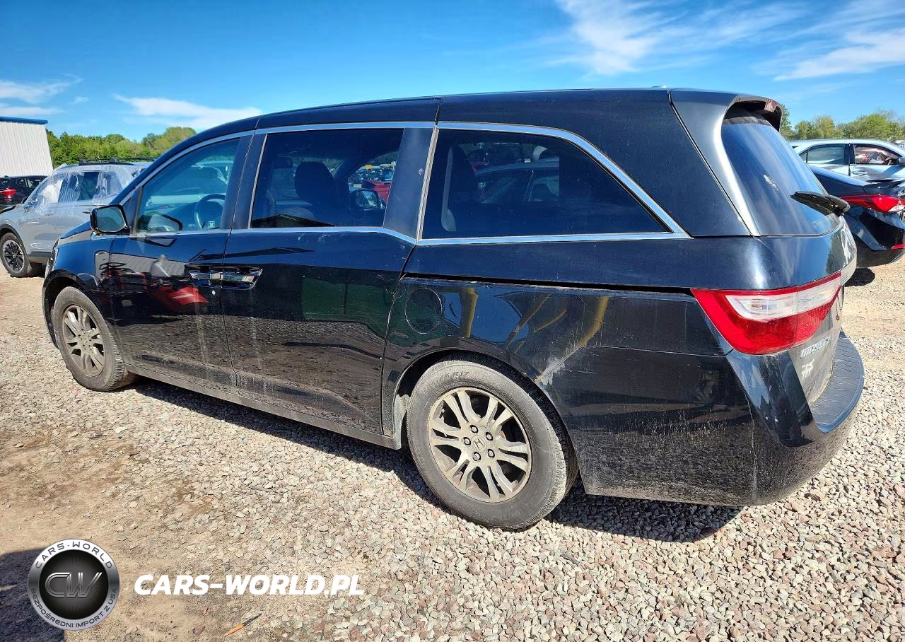 2011 Honda Odyssey Exl VIN:5FNRL5H6XBB091755 - 2