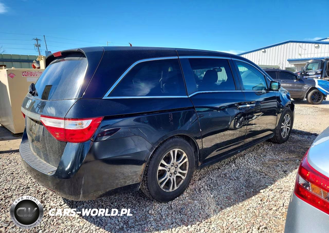 2011 Honda Odyssey Exl VIN:5FNRL5H6XBB091755 - 3