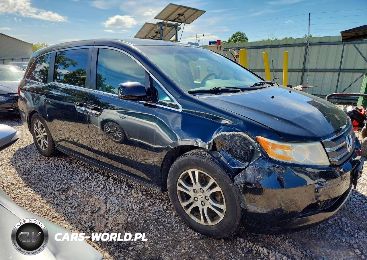 2011 Honda Odyssey Exl VIN:5FNRL5H6XBB091755 - 4