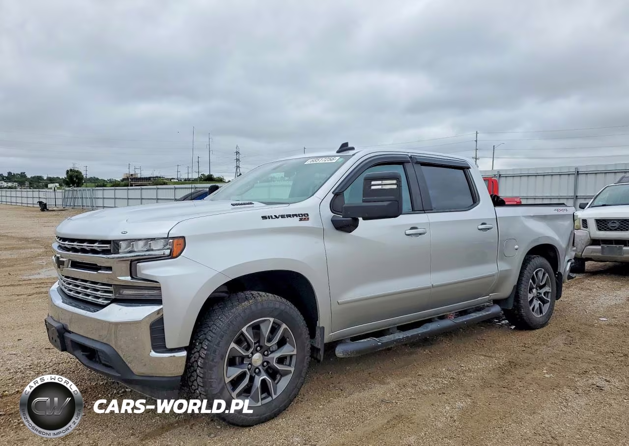 2020 Chevrolet Silverado K1500 Lt VIN:3GCUYDET8LG194474 - 1