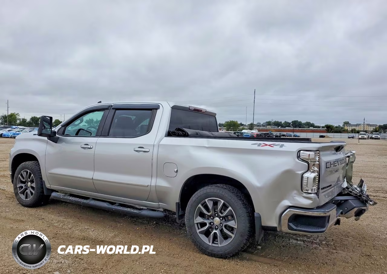 2020 Chevrolet Silverado K1500 Lt VIN:3GCUYDET8LG194474 - 2