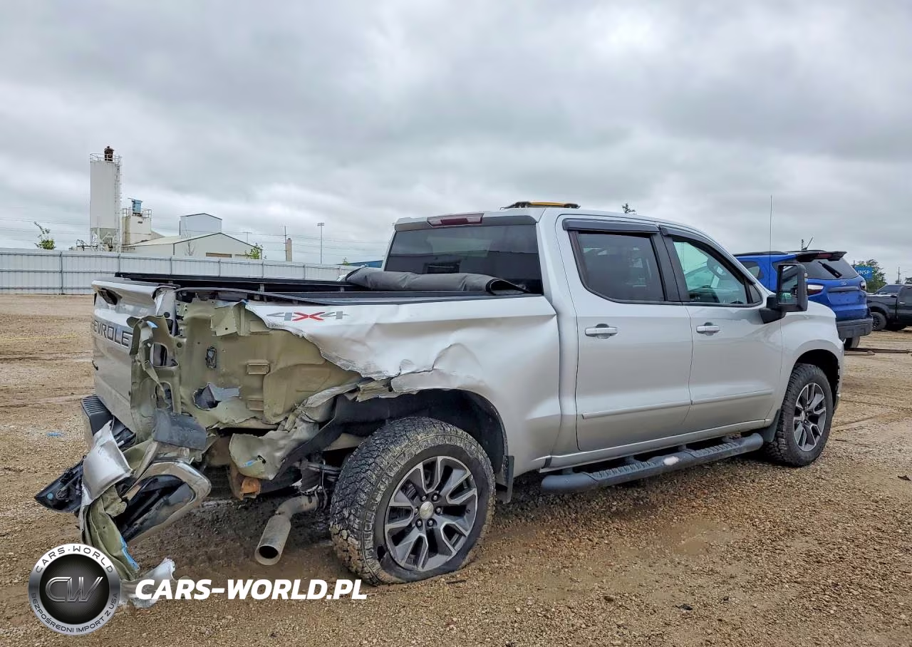 2020 Chevrolet Silverado K1500 Lt VIN:3GCUYDET8LG194474 - 3