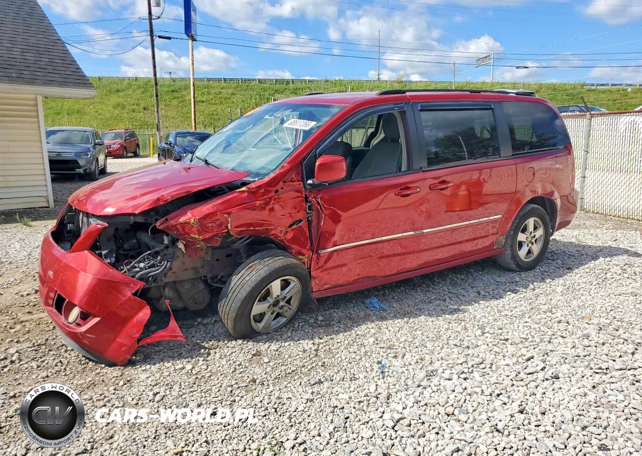 2009 Dodge Grand Caravan Sxt VIN:2D8HN54119R591870 - 1