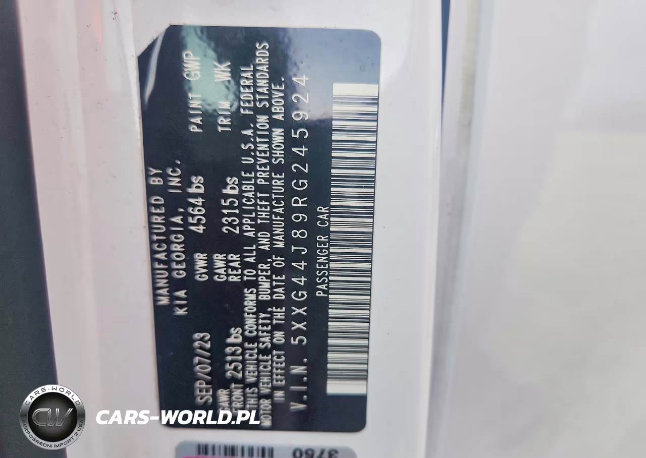 2024 Kia K5 Gt VIN:5XXG44J89RG245924 - 13