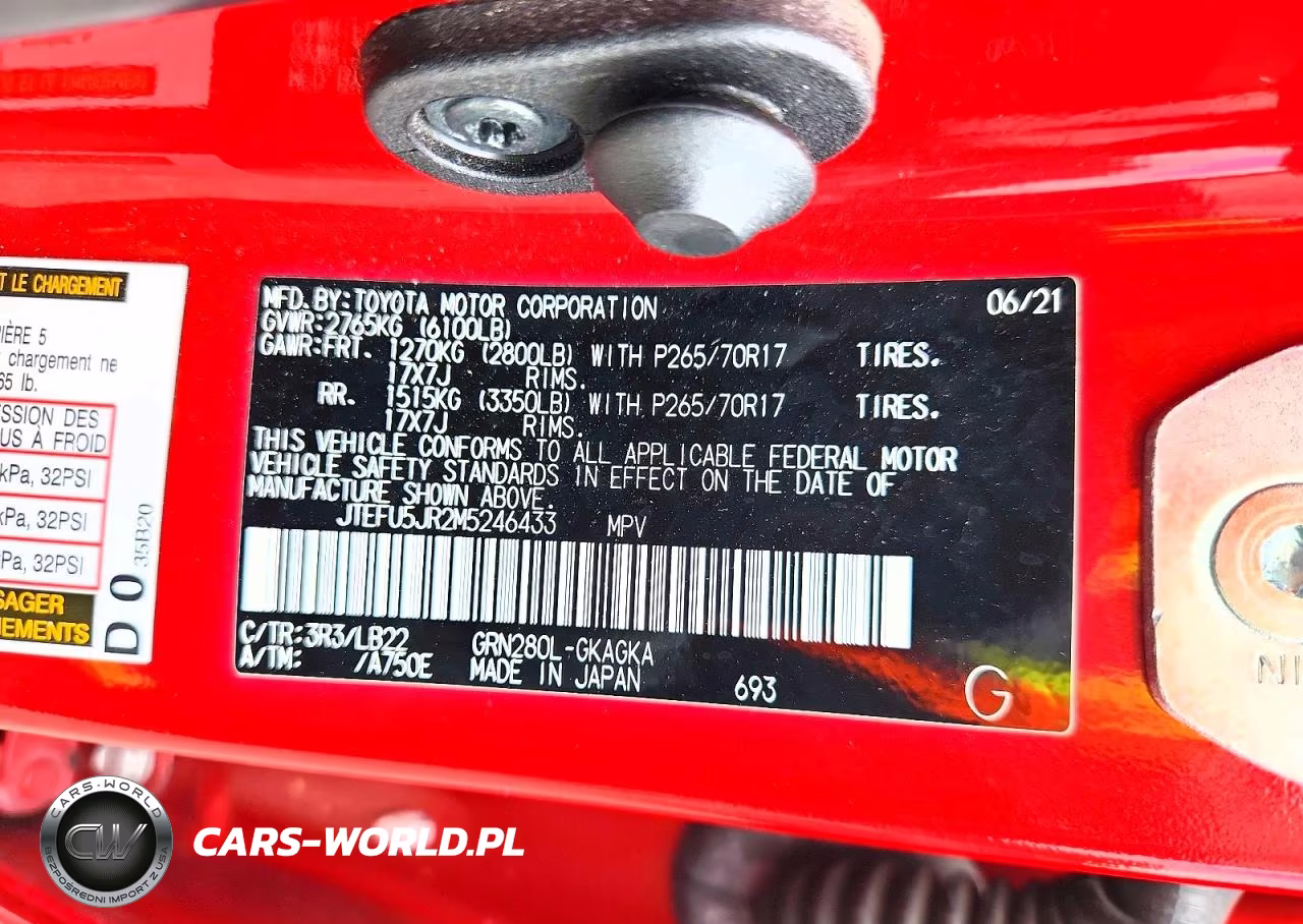 2021 Toyota 4Runner Sr5 Premium VIN:JTEFU5JR2M5246433 - 14