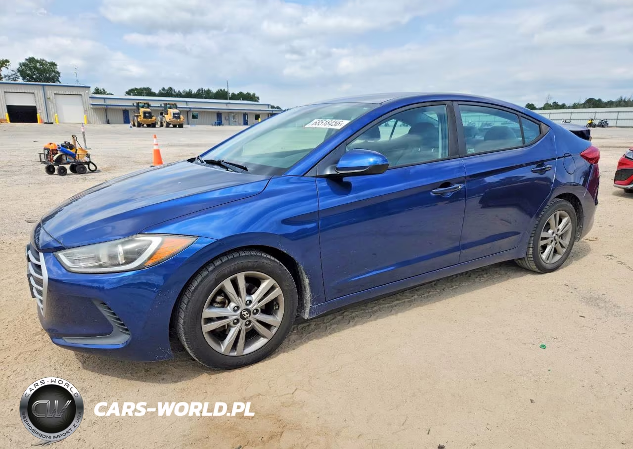 2018 Hyundai Elantra Sel VIN:5NPD84LFXJH227878 - 1