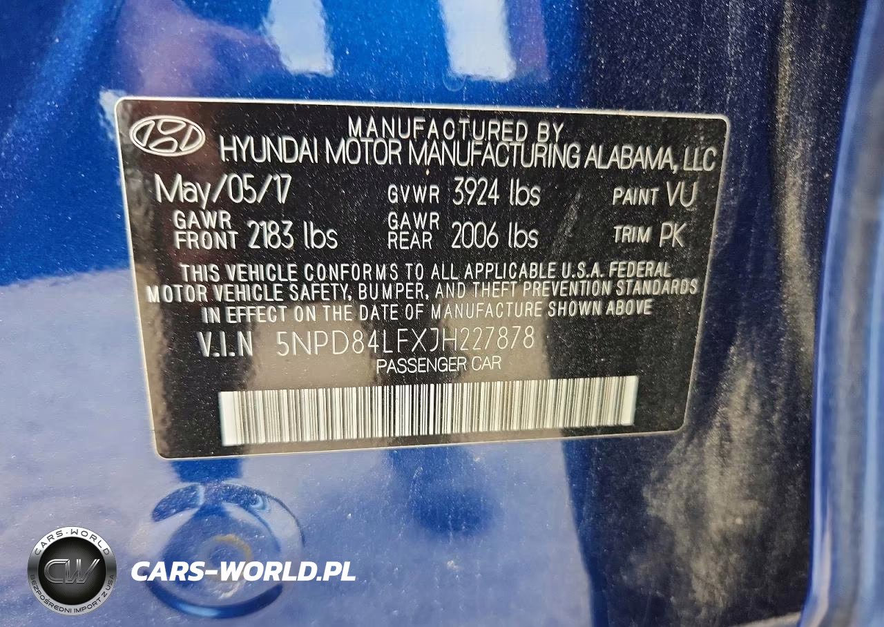 2018 Hyundai Elantra Sel VIN:5NPD84LFXJH227878 - 12