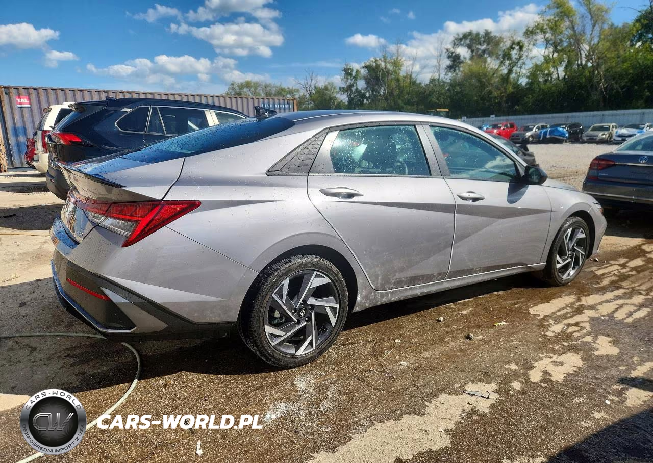2025 Hyundai Elantra Hybrid Sel Sport VIN:KMHLM4DJ2SU150596 - 3