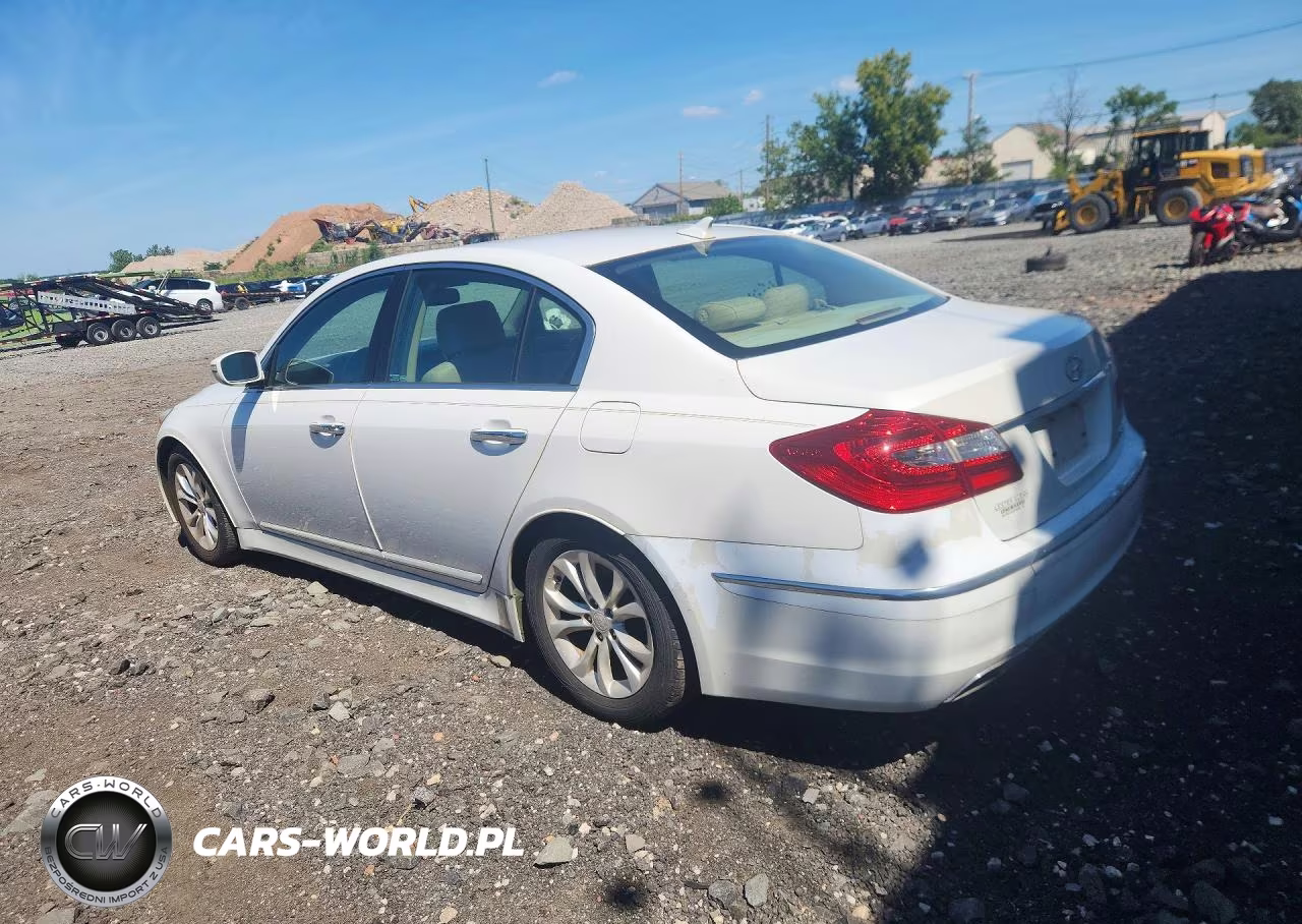 2012 Hyundai Genesis 3.8L VIN:KMHGC4DD5CU195290 - 2