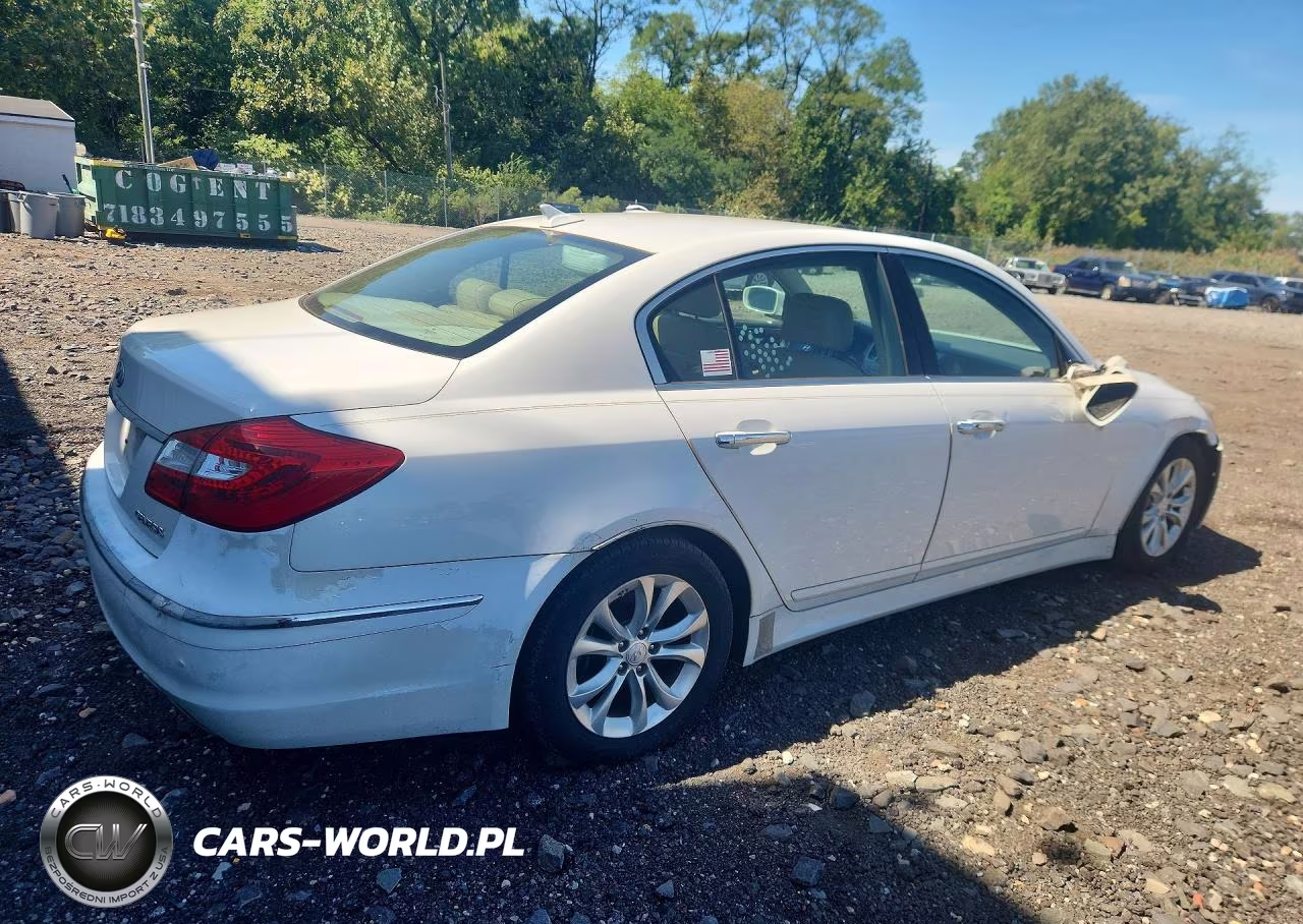 2012 Hyundai Genesis 3.8L VIN:KMHGC4DD5CU195290 - 3
