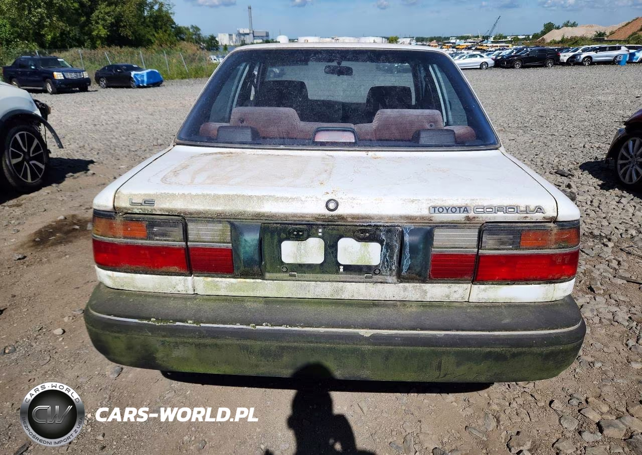 1988 Toyota Corolla Le VIN:JT2AE93E3J0029407 - 6