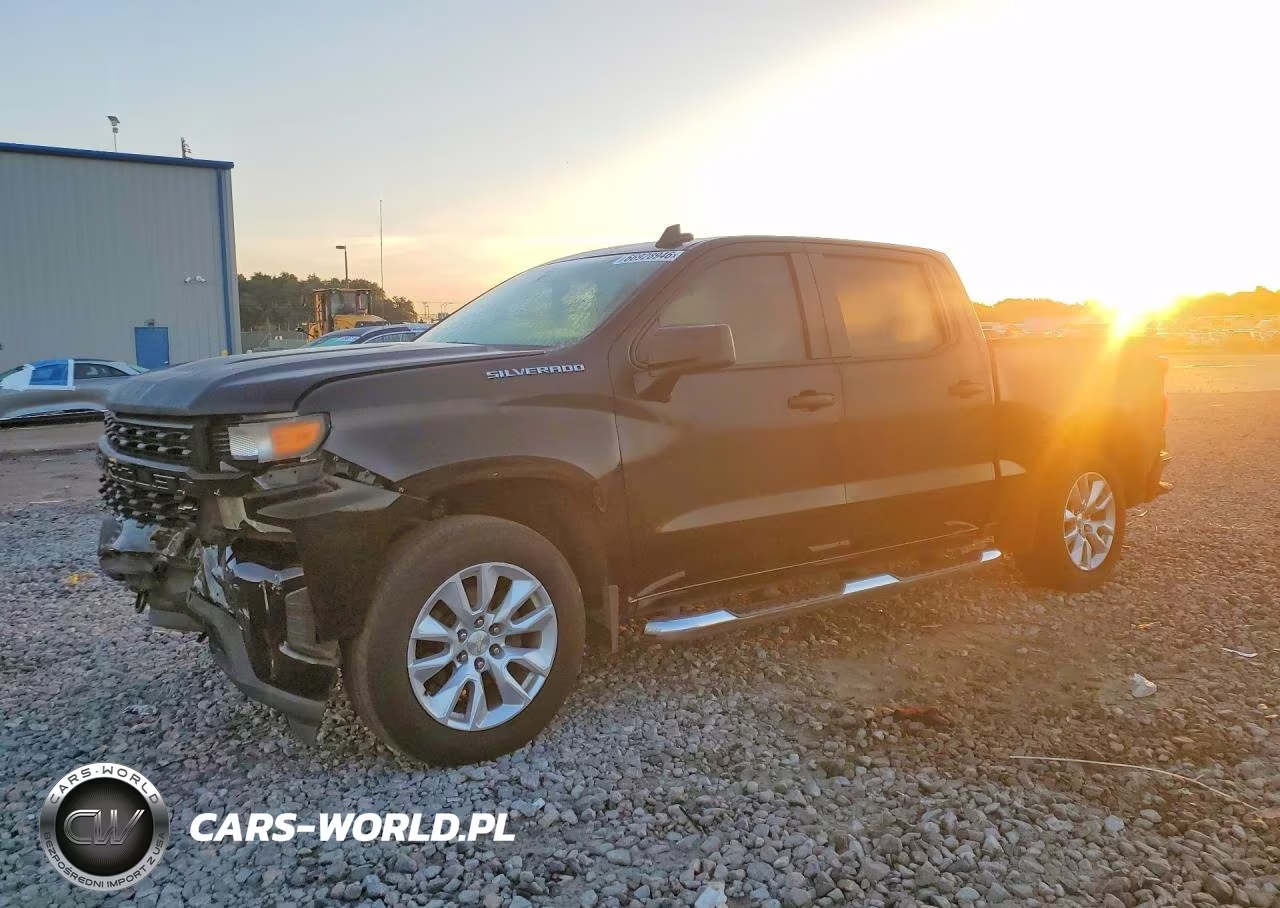 2019 Chevrolet Silverado C1500 Custom VIN:3GCPWBEFXKG266551 - 1