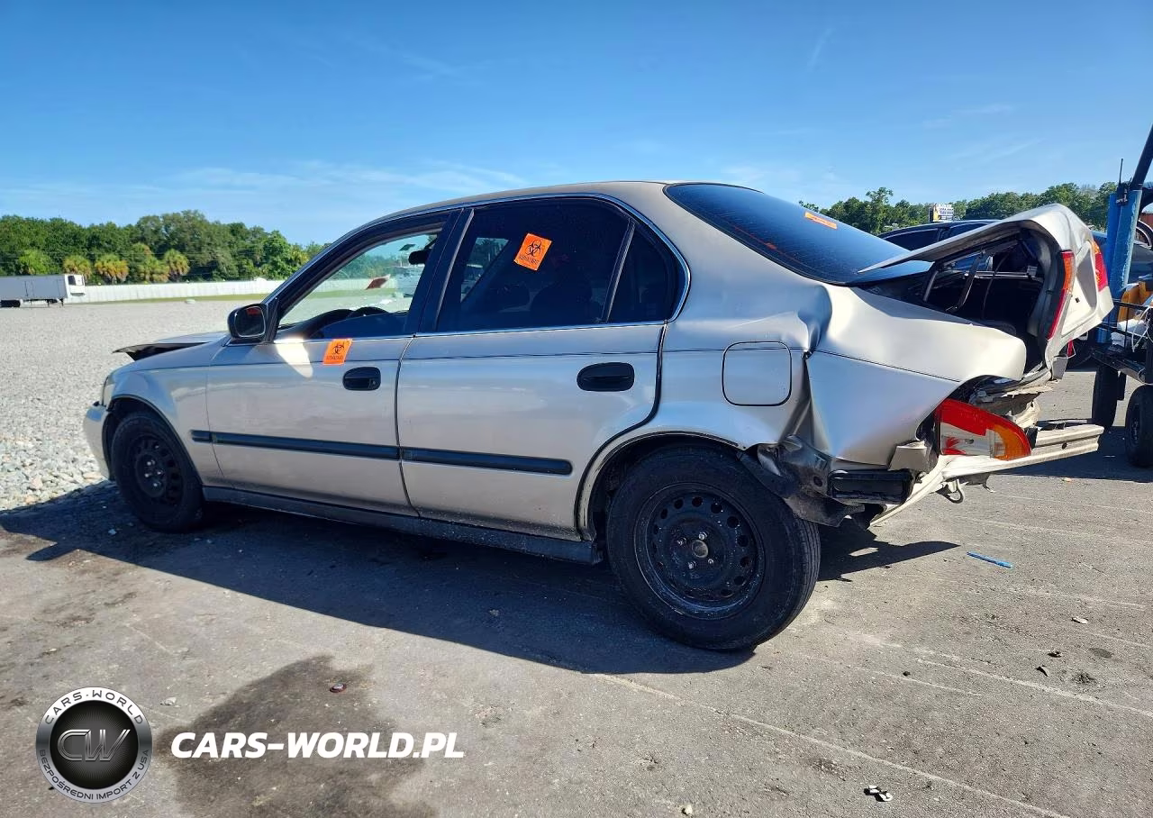 2000 Honda Civic Lx VIN:1HGEJ6672YL052476 - 2