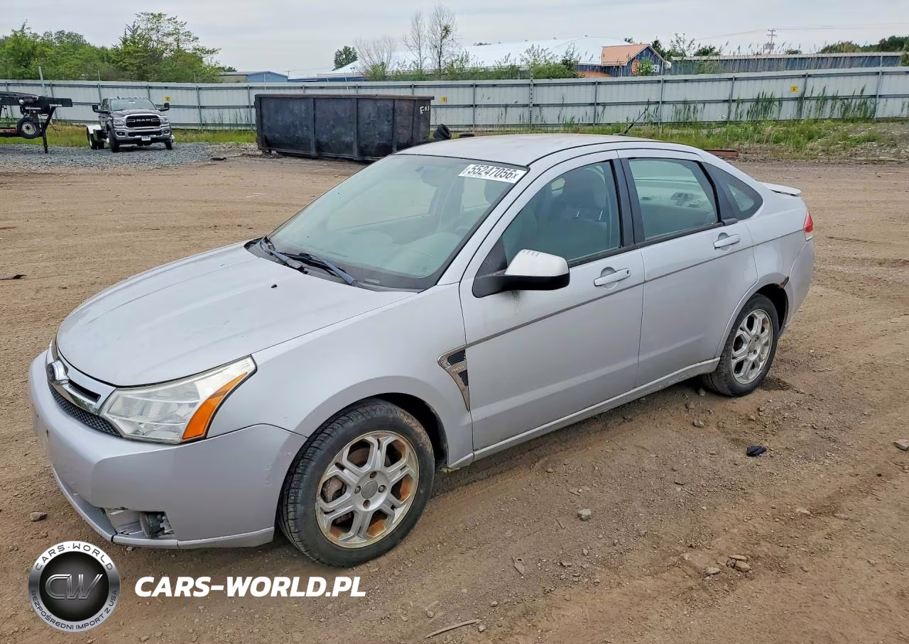 2008 Ford Focus Se VIN:1FAHP35N58W110089 - 1