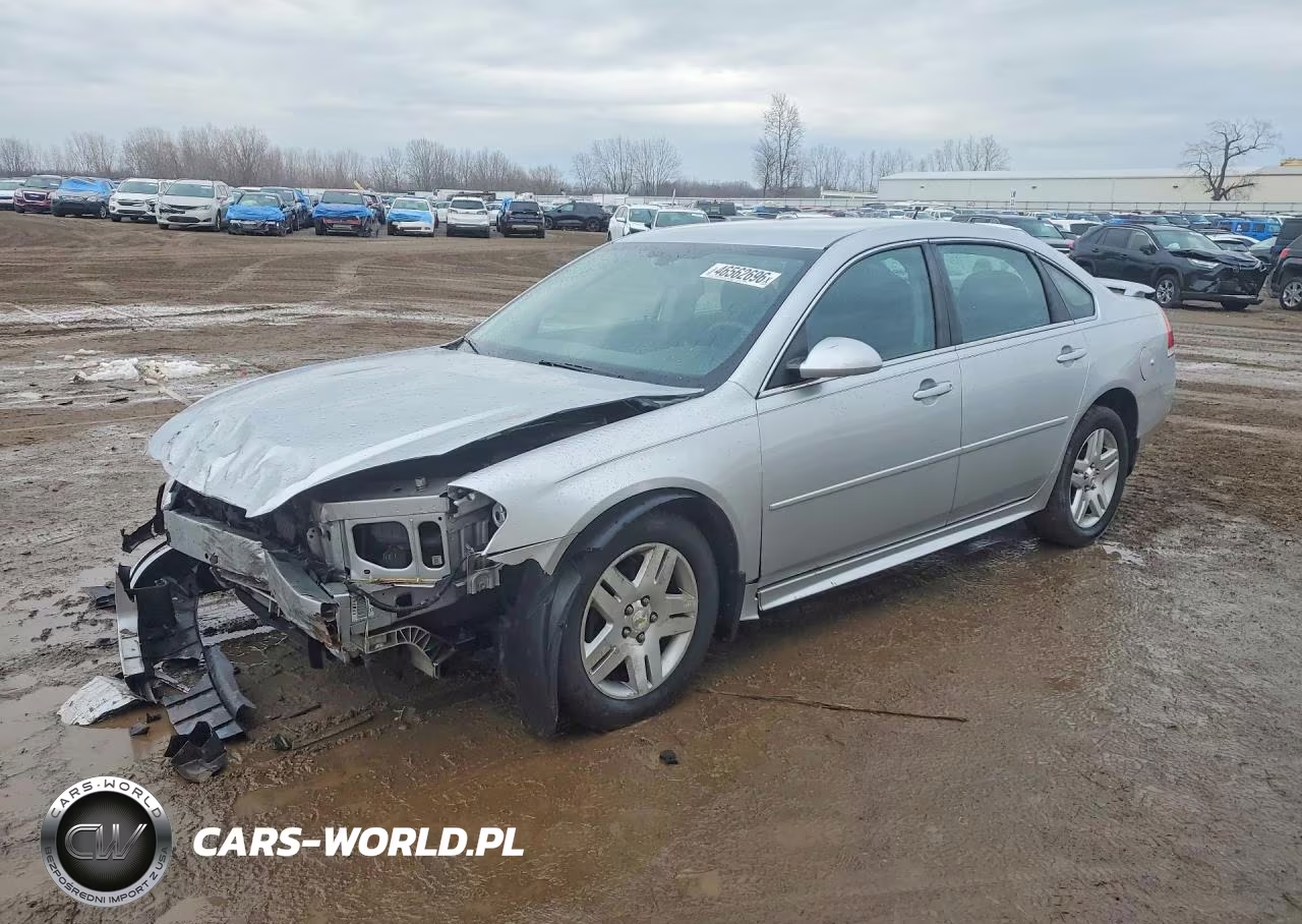 2012 Chevrolet Impala Lt VIN:2G1WB5E33C1126794 - 1