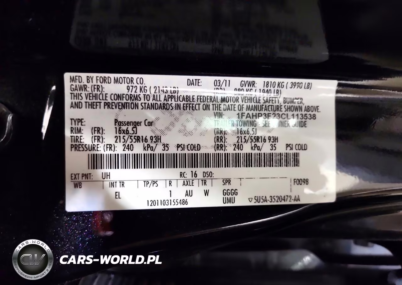 2012 Ford Focus Se VIN:1FAHP3F23CL113538 - 12