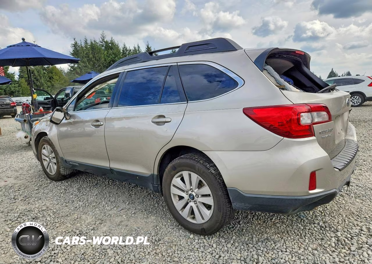 2017 Subaru Outback 2.5I VIN:4S4BSAAC2H3323814 - 2