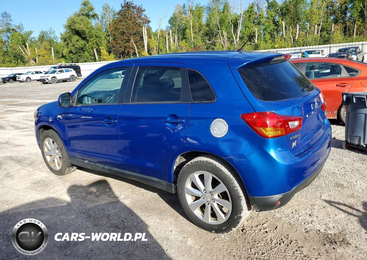 2015 Mitsubishi Outlander Sport Es VIN:4A4AP3AU5FE030666 - 2