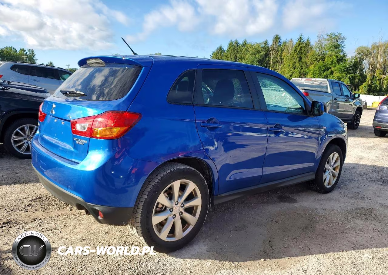 2015 Mitsubishi Outlander Sport Es VIN:4A4AP3AU5FE030666 - 3
