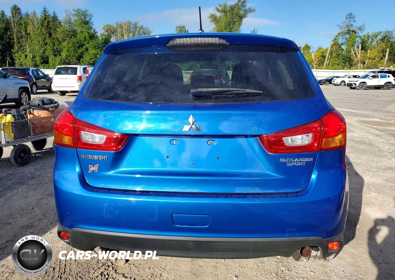 2015 Mitsubishi Outlander Sport Es VIN:4A4AP3AU5FE030666 - 6