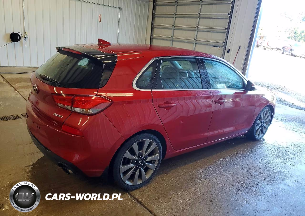 2018 Hyundai Elantra Gt Sport VIN:KMHH55LC4JU013153 - 3