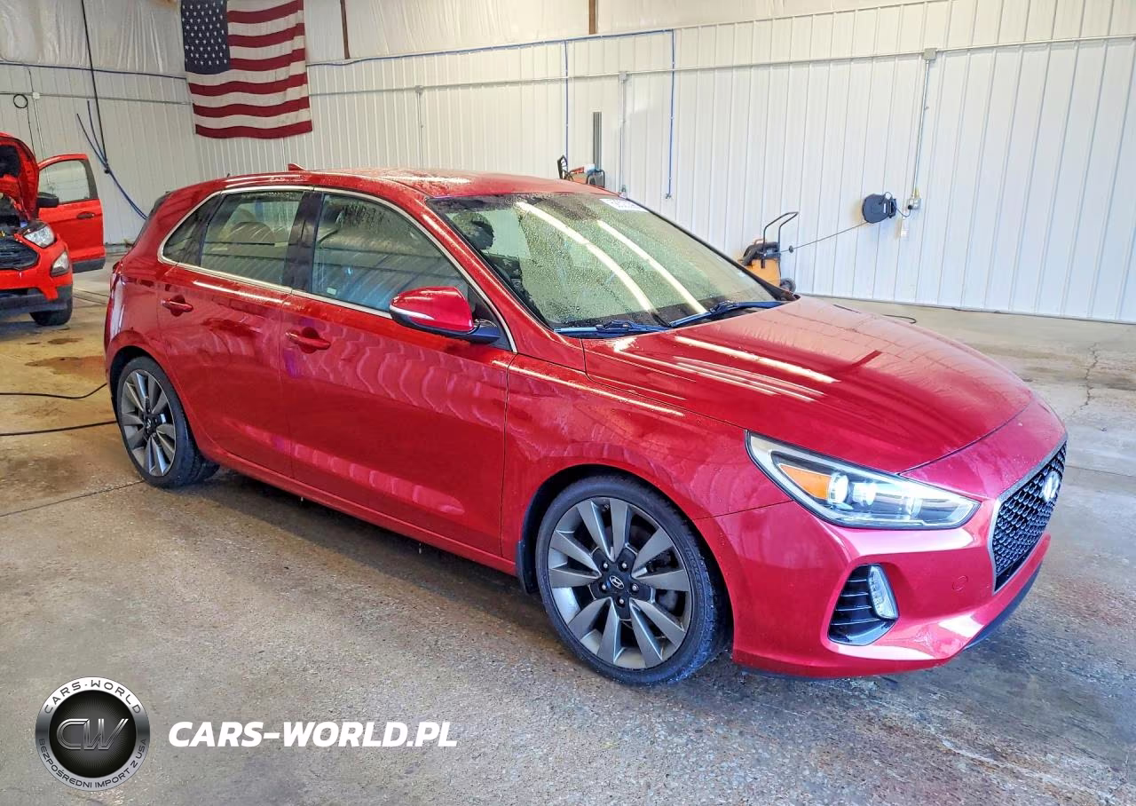 2018 Hyundai Elantra Gt Sport VIN:KMHH55LC4JU013153 - 4