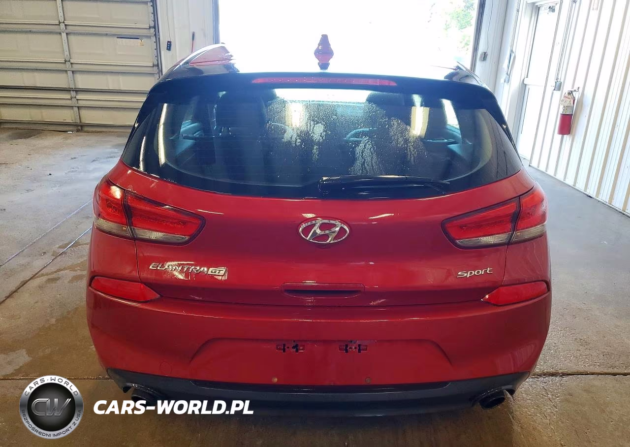 2018 Hyundai Elantra Gt Sport VIN:KMHH55LC4JU013153 - 6