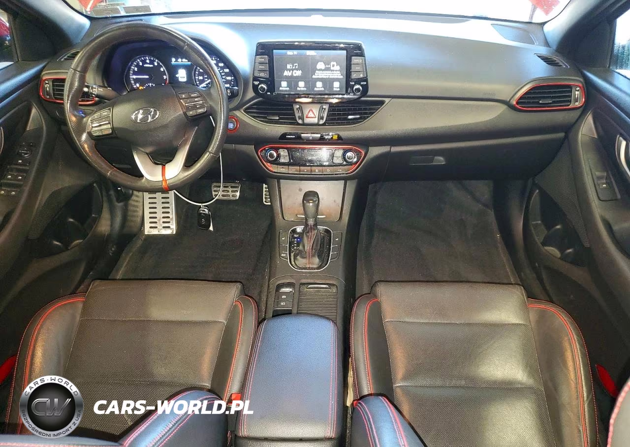 2018 Hyundai Elantra Gt Sport VIN:KMHH55LC4JU013153 - 8