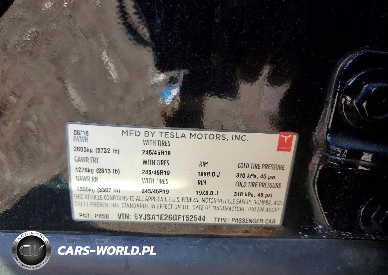 2016 Tesla Model S VIN:5YJSA1E26GF152544 - 12