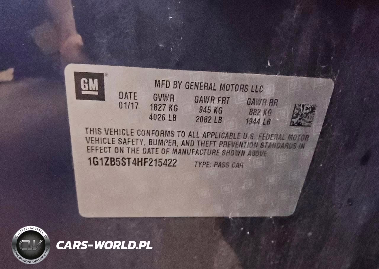 2017 Chevrolet Malibu Ls VIN:1G1ZB5ST4HF215422 - 12