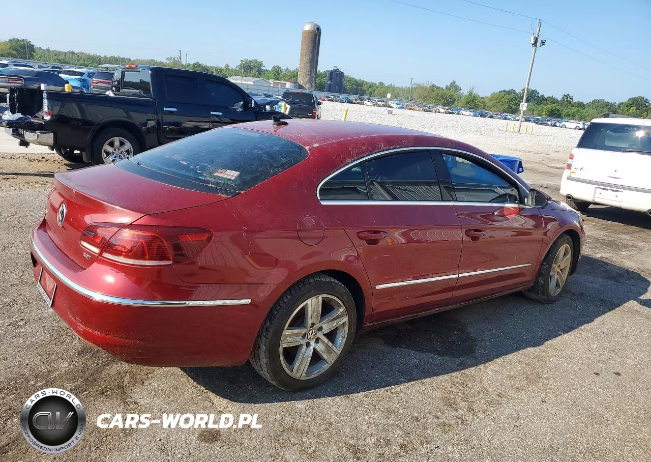 2014 Volkswagen Cc Sport VIN:WVWBN7AN0EE503227 - 3