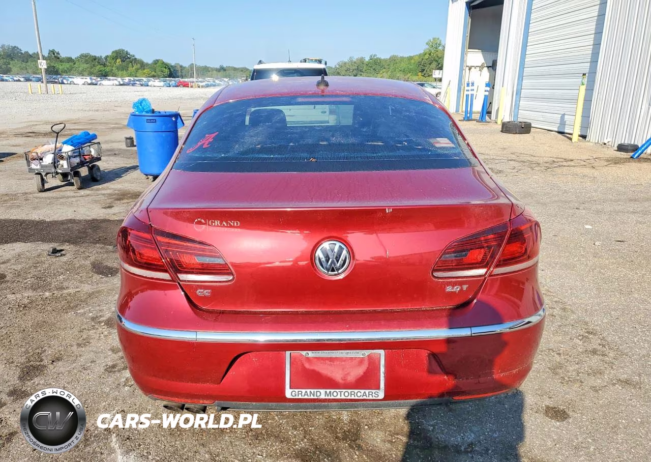 2014 Volkswagen Cc Sport VIN:WVWBN7AN0EE503227 - 6