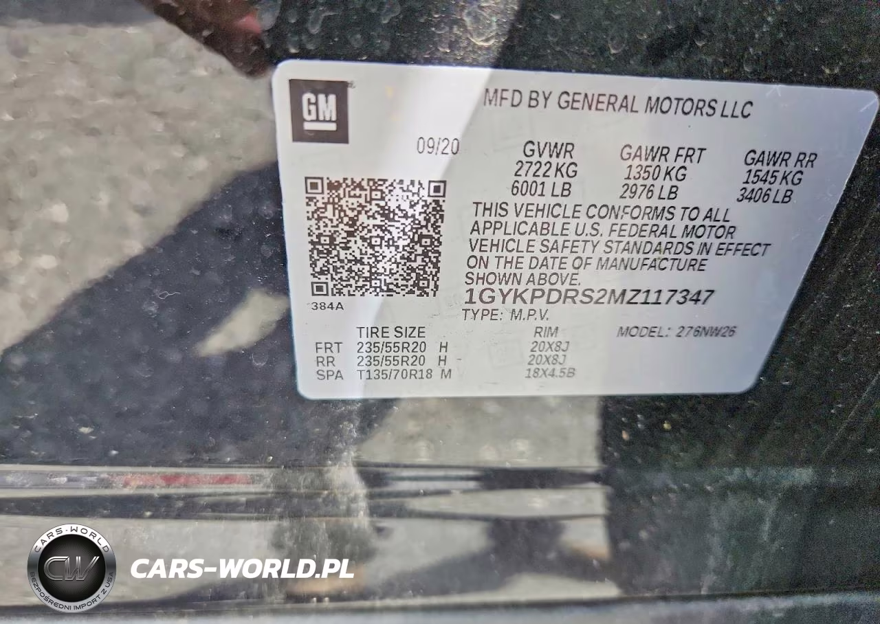 2021 Cadillac Xt6 Premium Luxury VIN:1GYKPDRS2MZ117347 - 13