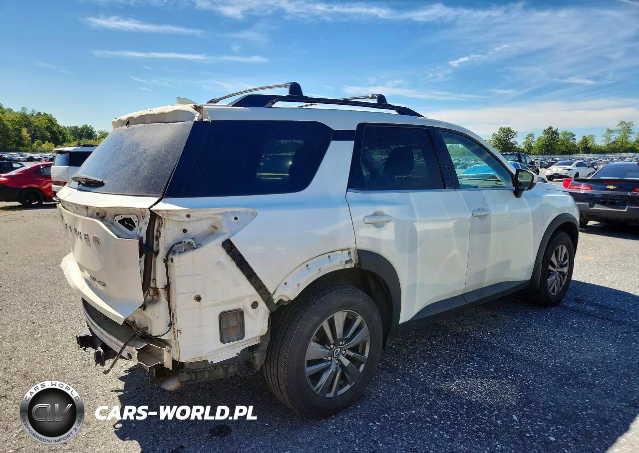 2022 Nissan Pathfinder Sv VIN:5N1DR3BD8NC226491 - 3