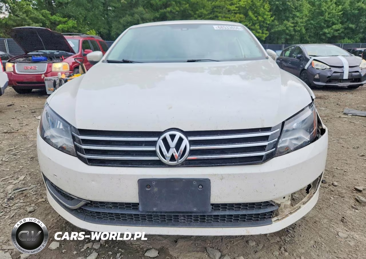 2013 Volkswagen Passat Se VIN:1VWBP7A34DC095606 - 5