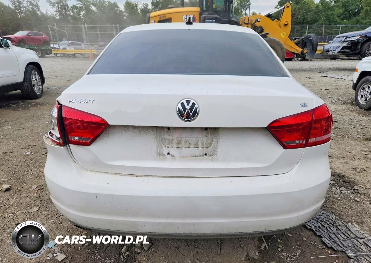 2013 Volkswagen Passat Se VIN:1VWBP7A34DC095606 - 6