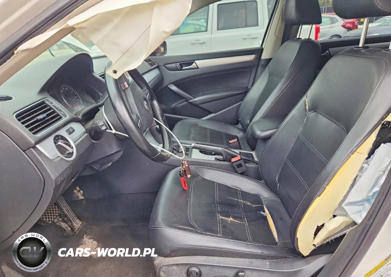 2013 Volkswagen Passat Se VIN:1VWBP7A34DC095606 - 7