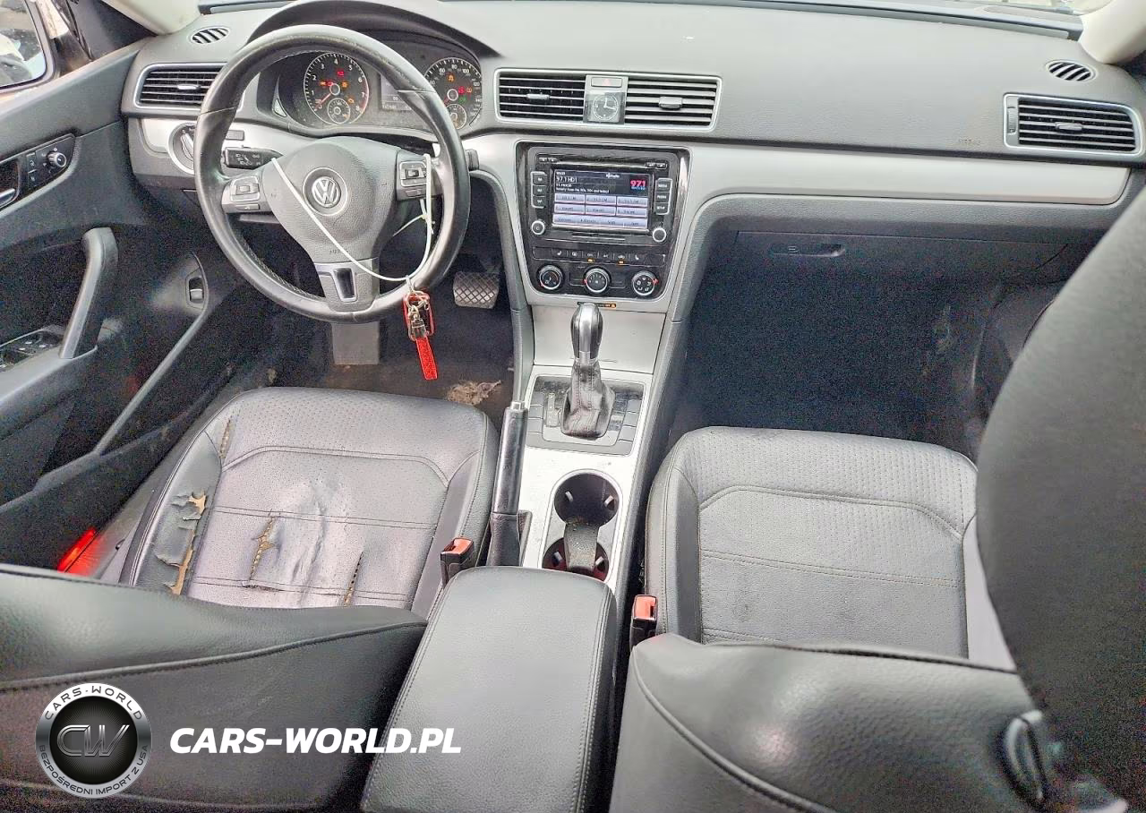 2013 Volkswagen Passat Se VIN:1VWBP7A34DC095606 - 8