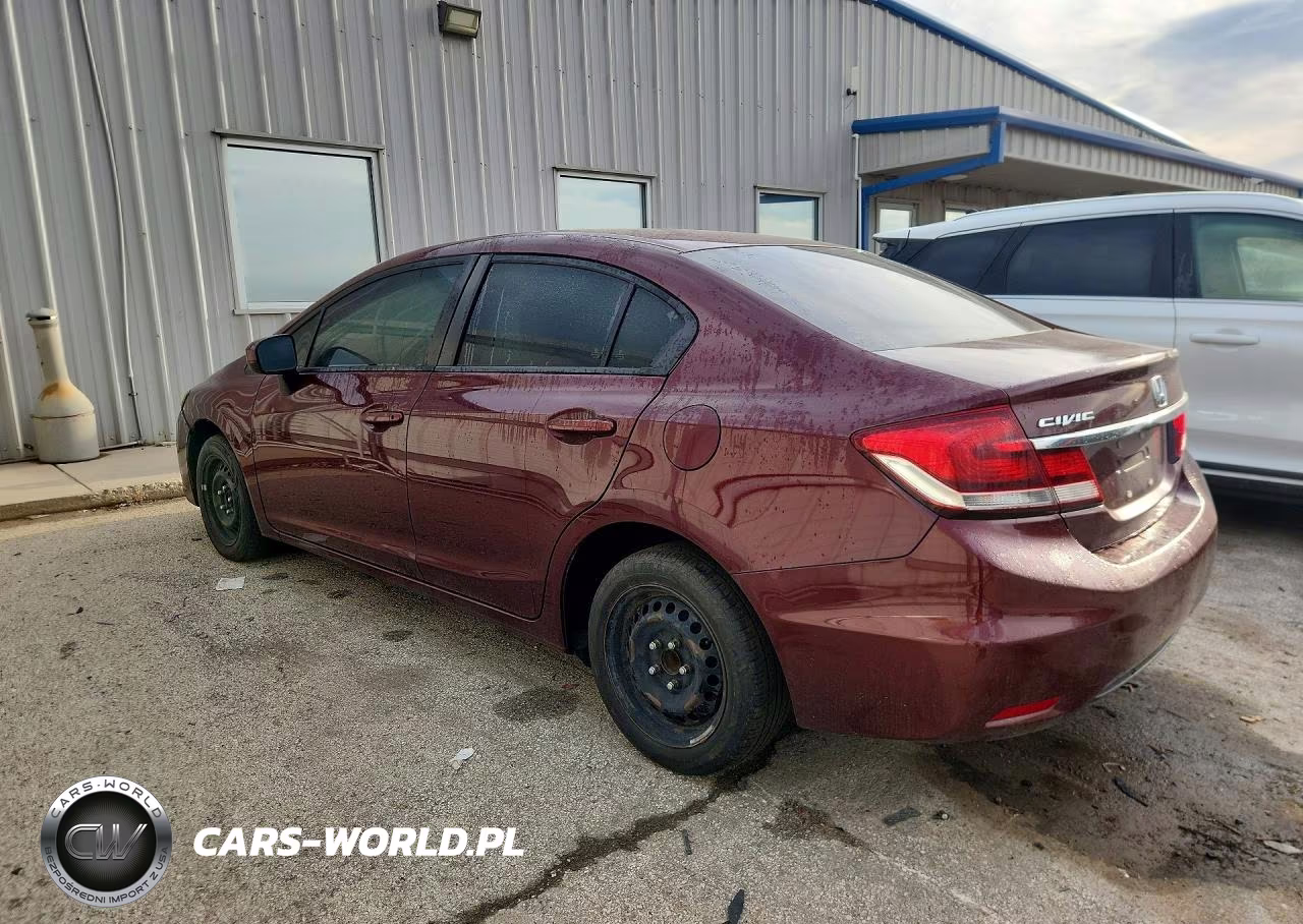 2015 Honda Civic Lx VIN:2HGFB2F58FH508628 - 2