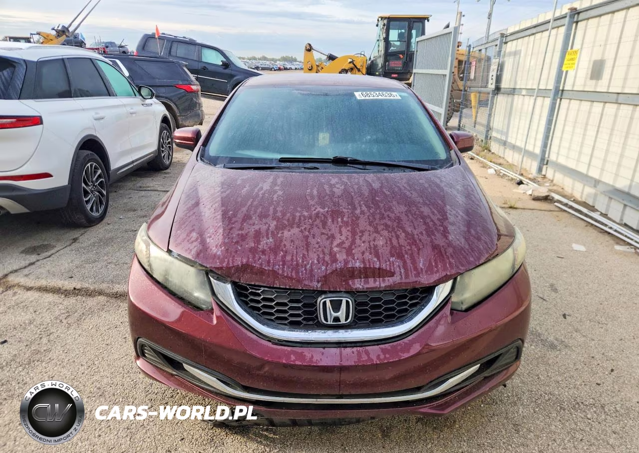 2015 Honda Civic Lx VIN:2HGFB2F58FH508628 - 5