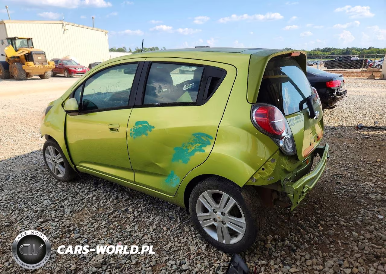 2013 Chevrolet Spark Ls VIN:KL8CB6S9XDC542595 - 2